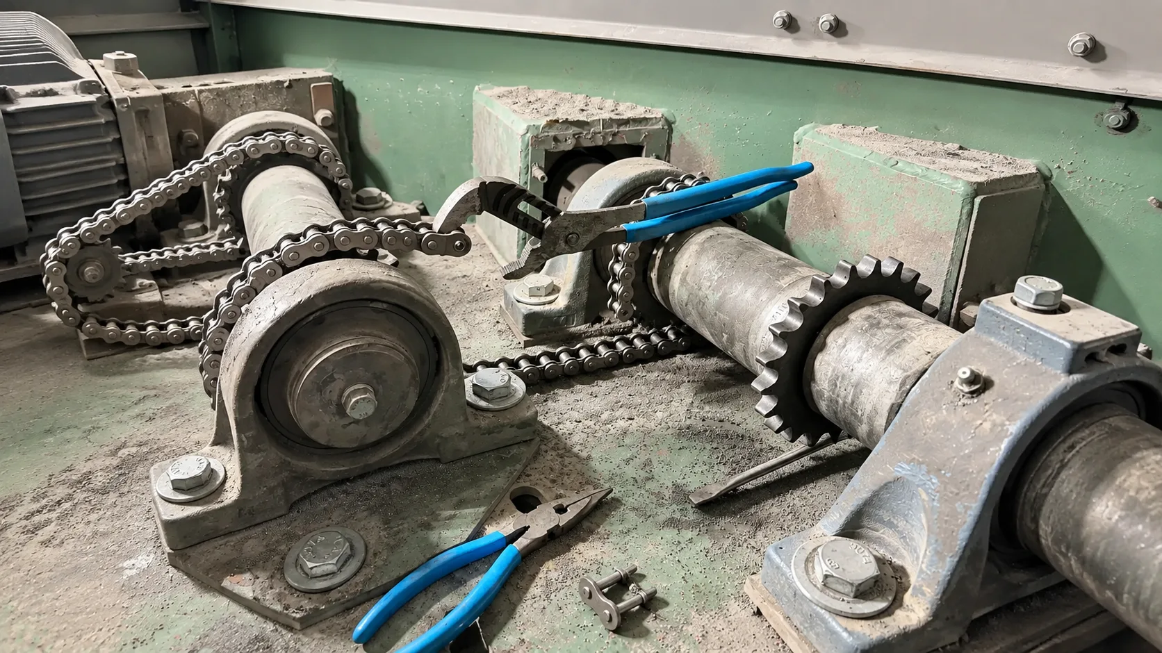 Production line reorganization and automation planning in Washington County by Schumacher Machine Repair Company