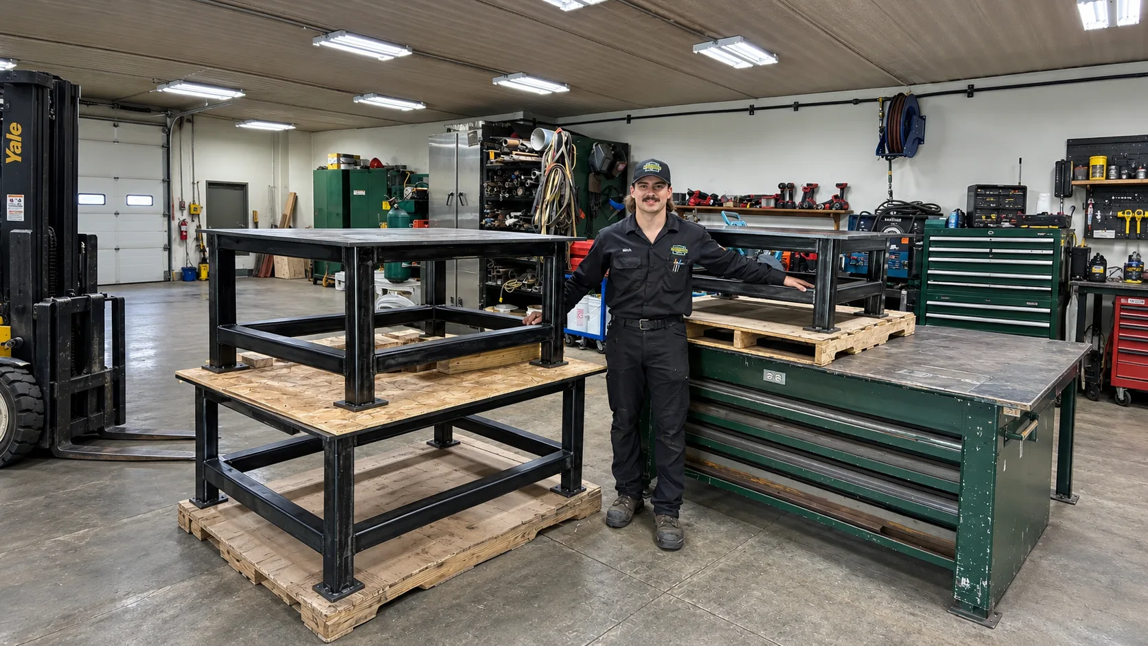 Design, detail, and fabrication process at Schumacher Machine Repair Company